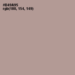 #B49A95 - Del Rio Color Image