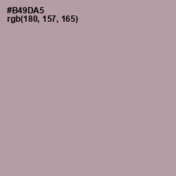 #B49DA5 - Amethyst Smoke Color Image