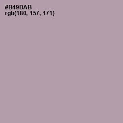 #B49DAB - Amethyst Smoke Color Image