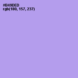 #B49DED - Dull Lavender Color Image