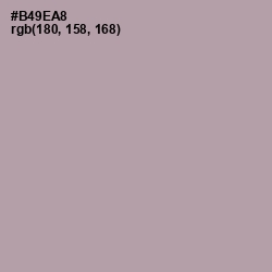 #B49EA8 - Amethyst Smoke Color Image