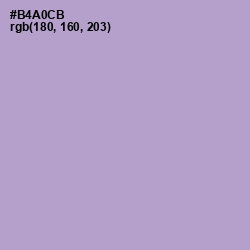 #B4A0CB - London Hue Color Image