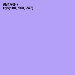 #B4A0F7 - Biloba Flower Color Image
