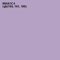 #B4A1C4 - London Hue Color Image