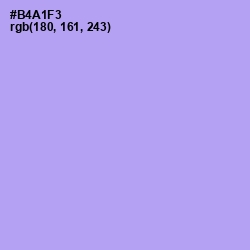 #B4A1F3 - Biloba Flower Color Image