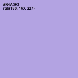 #B4A3E3 - Biloba Flower Color Image