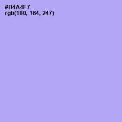 #B4A4F7 - Biloba Flower Color Image