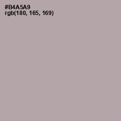#B4A5A9 - Shady Lady Color Image