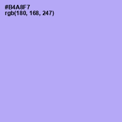 #B4A8F7 - Biloba Flower Color Image