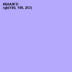 #B4A9FD - Biloba Flower Color Image