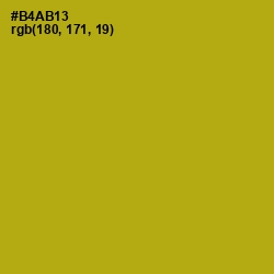 #B4AB13 - Sahara Color Image