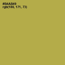 #B4AB49 - Husk Color Image