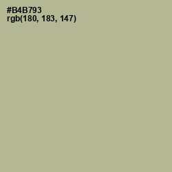 #B4B793 - Heathered Gray Color Image