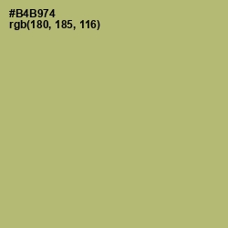 #B4B974 - Gimblet Color Image