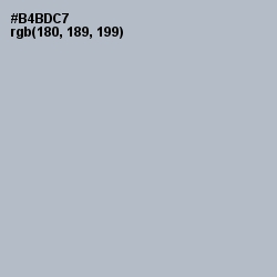 #B4BDC7 - French Gray Color Image