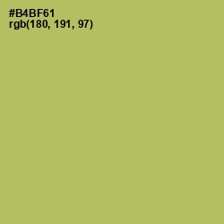 #B4BF61 - Gimblet Color Image