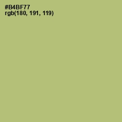 #B4BF77 - Gimblet Color Image