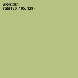 #B4C381 - Feijoa Color Image
