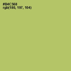#B4C568 - Wild Willow Color Image