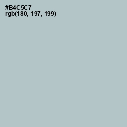 #B4C5C7 - Submarine Color Image