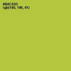 #B4C63D - Key Lime Pie Color Image