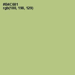#B4C681 - Feijoa Color Image