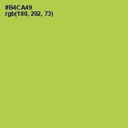 #B4CA49 - Conifer Color Image