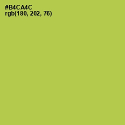 #B4CA4C - Celery Color Image