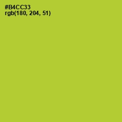 #B4CC33 - Key Lime Pie Color Image