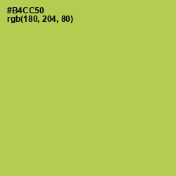 #B4CC50 - Celery Color Image