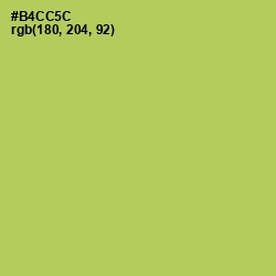 #B4CC5C - Celery Color Image