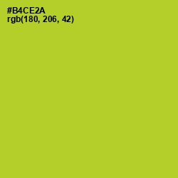 #B4CE2A - Key Lime Pie Color Image