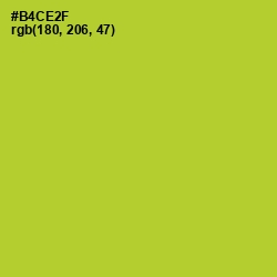 #B4CE2F - Key Lime Pie Color Image