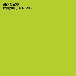 #B4CE30 - Key Lime Pie Color Image