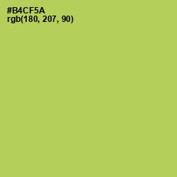 #B4CF5A - Celery Color Image