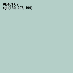 #B4CFC7 - Submarine Color Image