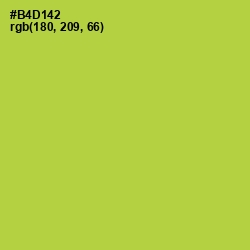 #B4D142 - Conifer Color Image