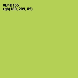 #B4D155 - Conifer Color Image
