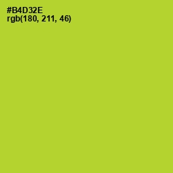 #B4D32E - Key Lime Pie Color Image