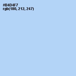 #B4D4F7 - Spindle Color Image