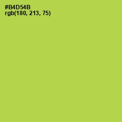 #B4D54B - Conifer Color Image