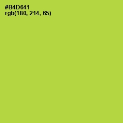 #B4D641 - Conifer Color Image