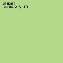 #B4D989 - Feijoa Color Image