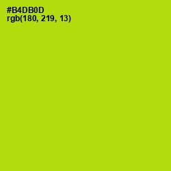 #B4DB0D - Fuego Color Image