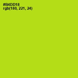 #B4DD18 - Fuego Color Image