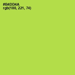 #B4DD4A - Conifer Color Image