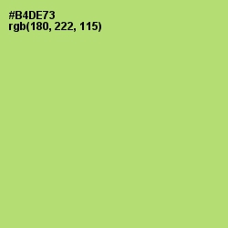 #B4DE73 - Wild Willow Color Image