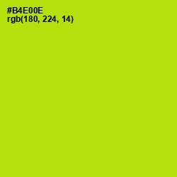 #B4E00E - Inch Worm Color Image