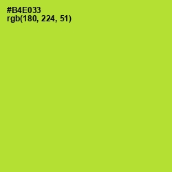 #B4E033 - Green Yellow Color Image