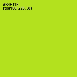 #B4E11E - Inch Worm Color Image